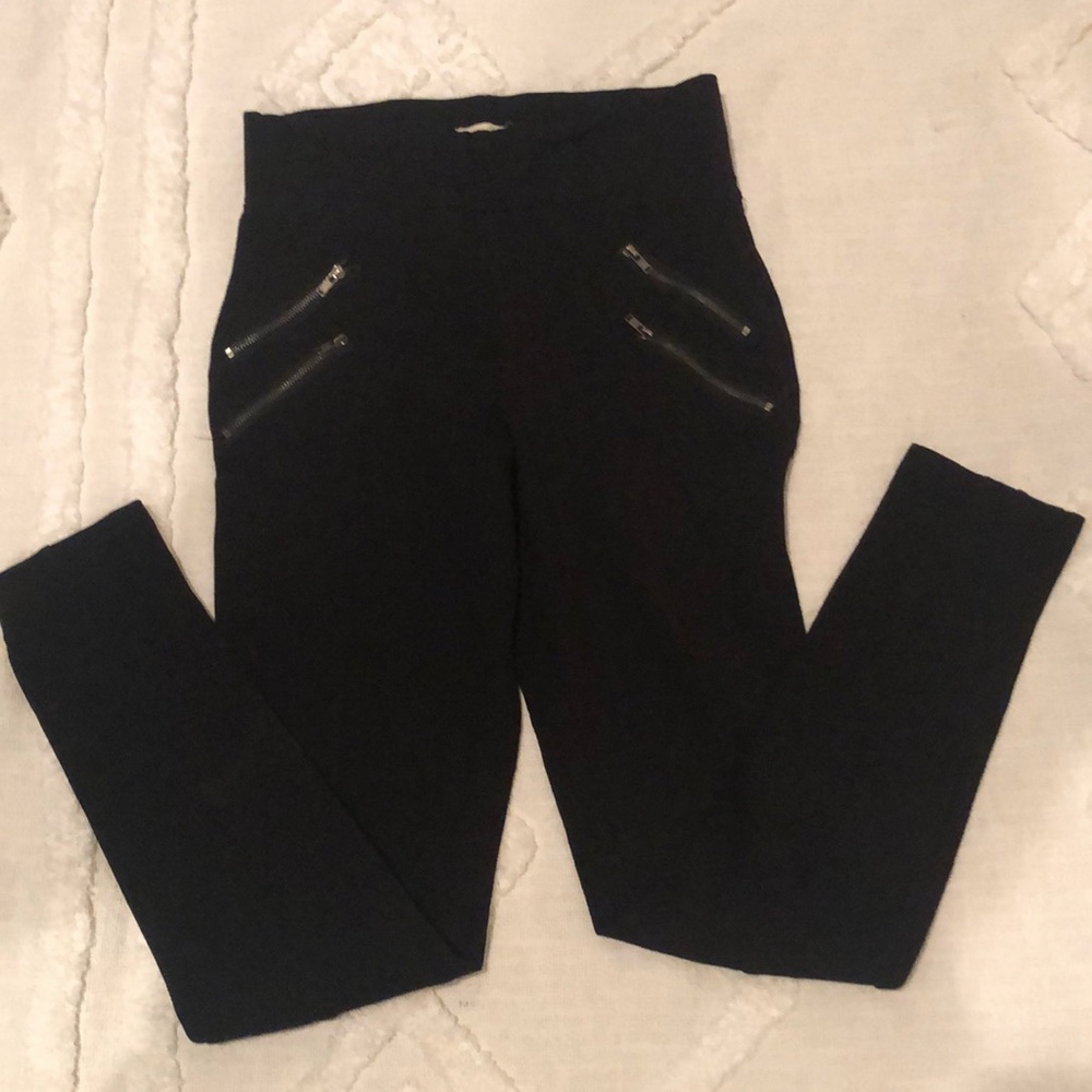 Edgy black pants